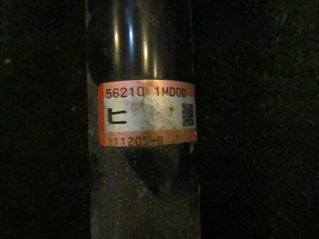 2012 Infiniti M37x Rear RH Passenger Strut 56210 1MD0D