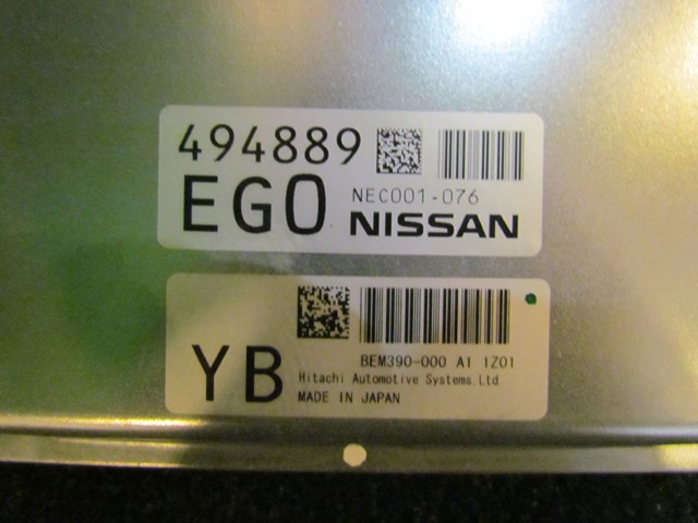 2012 Infiniti M37x ECU BEM900-000 A1