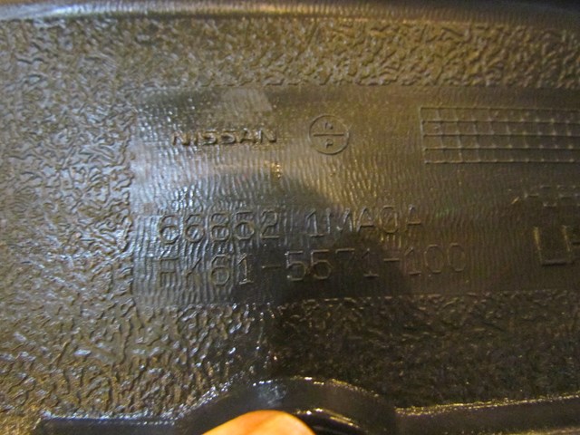 2012 Infiniti M37x LH Driver Air Duct 66852 1MA0A