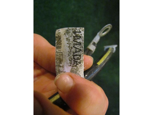 2012 Infiniti M37x Battery Cable 24083 1MA0A