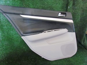 2007 Infiniti G35 Sedan Rear LH Driver Door Panel