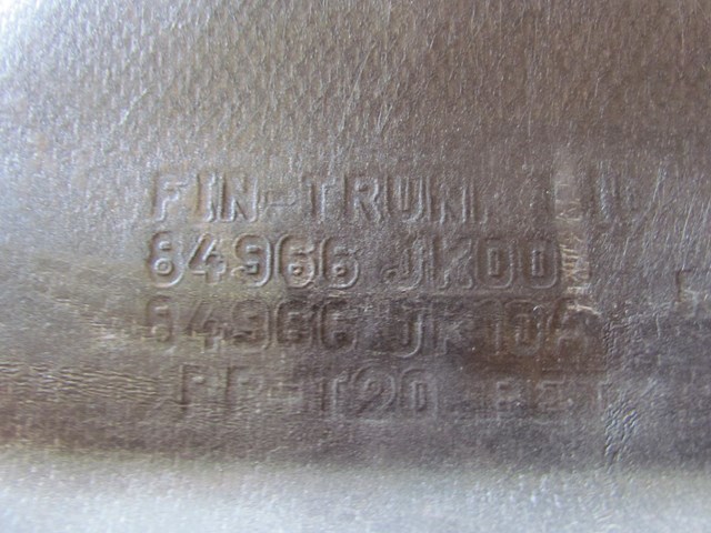 2007 Infiniti G35x Sedan Trunk Carpet Moulding 84966 JK000