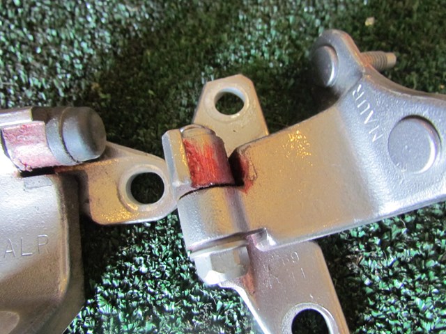 2012 Infiniti M37x Rear RH Passenger Door Hinges