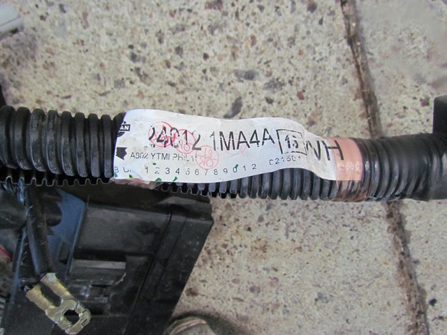 2012 Infiniti M37x Sedan Engine Bay Wiring Harness 24012 1MA4A