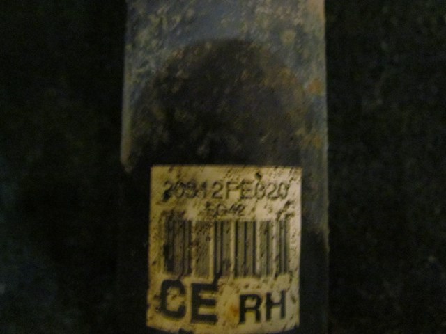 2005 Subaru Impreza Wagon Front RH Strut 20312FE020