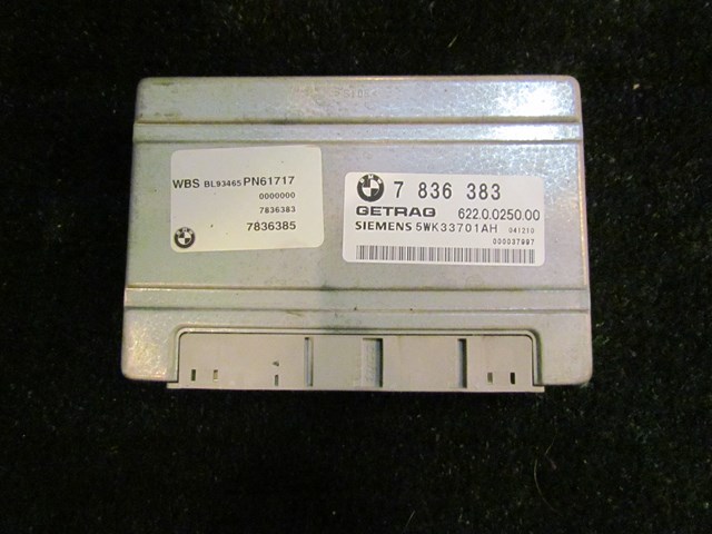 2005 BMW M3 Transmission Control Module 7 836 383