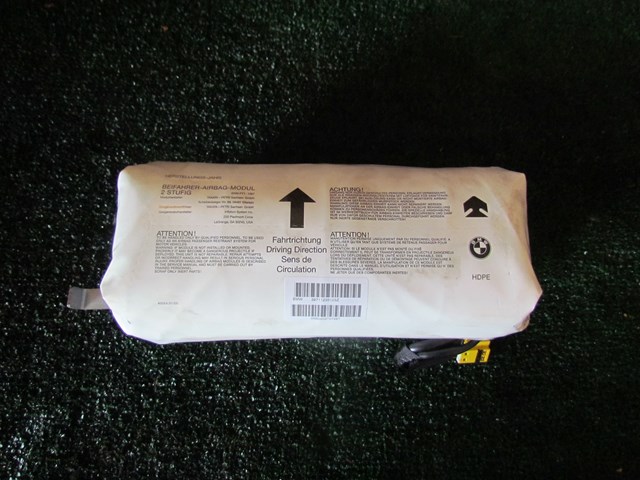 2005 BMW M3 RH Passenger Dash AirBag