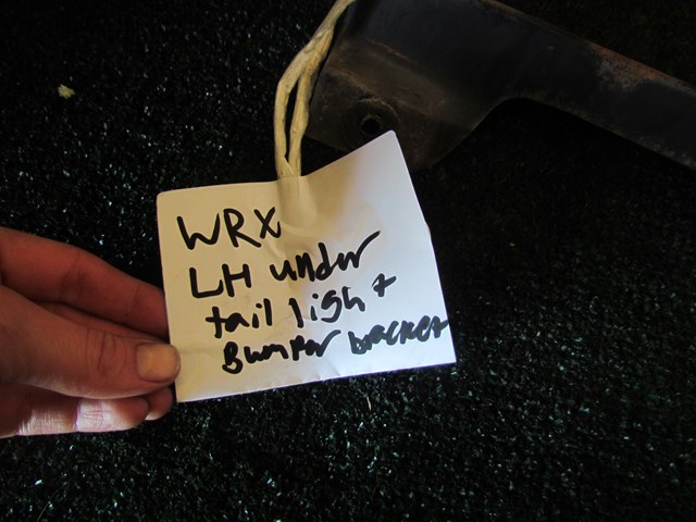 2003 Subaru Impreza WRX LH Driver Rear Bumper Bracket