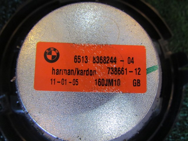 2005 BMW M3 LH Harmon Kardon Driver Door Speaker 6513 8368244