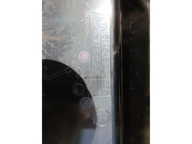 2005 BMW M3 E46 Trunk Finish Trim Moulding 8 204 266