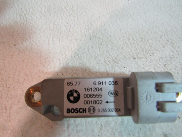 2005 BMW M3 Rear RH Passenger Impact Sensor 6 911 038