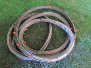 2008 Audi A8L Rear RH Passenger Door Seal on Door