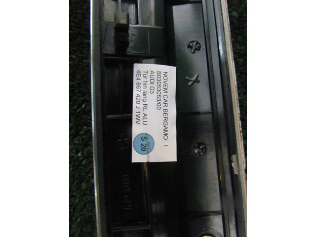 2008 Audi A8L Rear RH Passenger Door Panel Trim 4E4 867 420