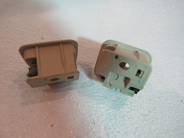 2008 Audi A9 A8L Coat Hanger Hook Bracket Set OEM 4E0 857 635