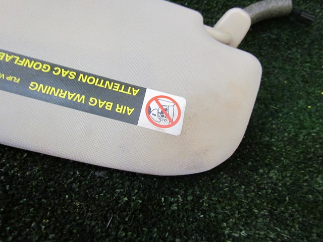 2008 Audi A8L LH Driver Sun Visor Sunvisor