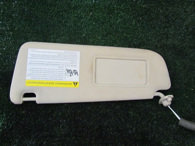 2008 Audi A8L LH Driver Sun Visor Sunvisor