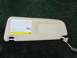 2008 Audi A8L LH Driver Sun Visor Sunvisor