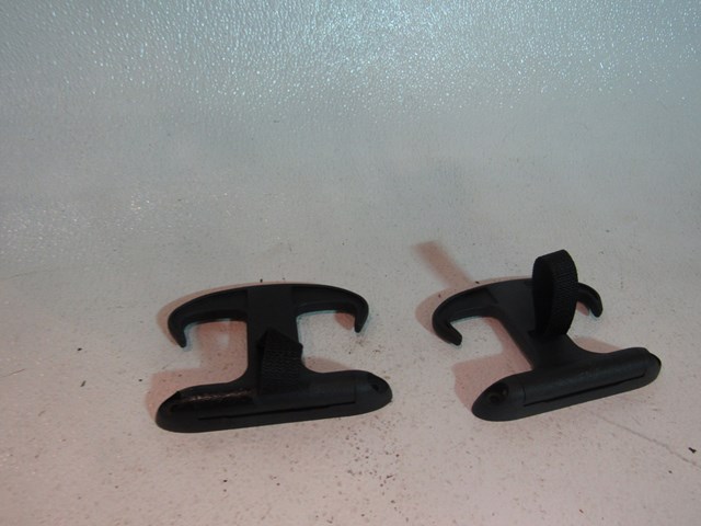04- 08 Audi A8 D3 Trunk Cargo Net Hooks-Set of 2-6Y5 867 615
