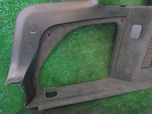 2008 Audi A8L LH Driver Trunk Quarter Carpet Moulding 4E0863879