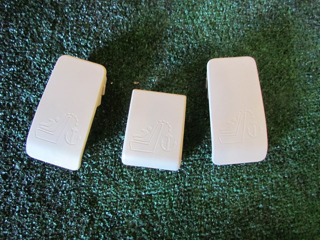 2008 Audi A8L Car Seat Anchor Cover Set of 3