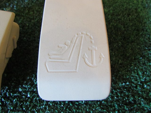 2008 Audi A8L Car Seat Anchor Cover Set of 3