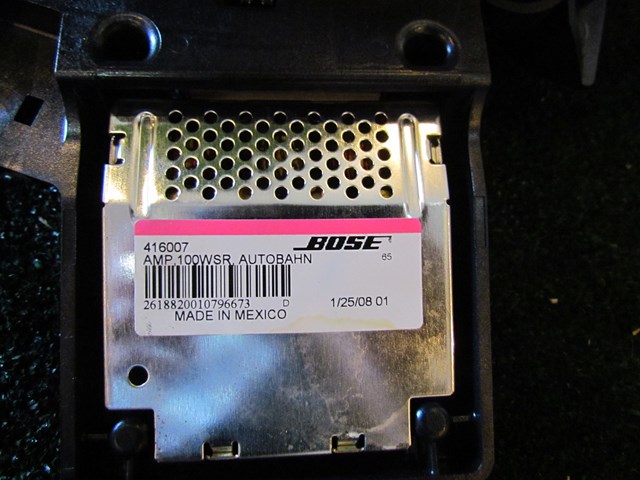 2008 Audi A8L Bose Subwoofer Speaker 4E0 035 412D 