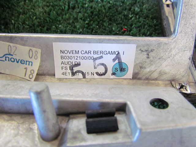 2008 Audi A8L D3 Speedometer Cluster Bezel Trim 4E1 857 115 N