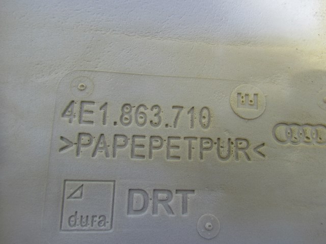 2008 Audi A8L D3 Front RH Passenger Carpet-Nice- 4E1863710