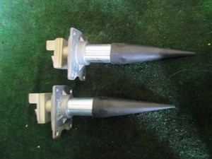 2008 Audi A8L D3 Rear Bumper Reinforcement Mounts Set