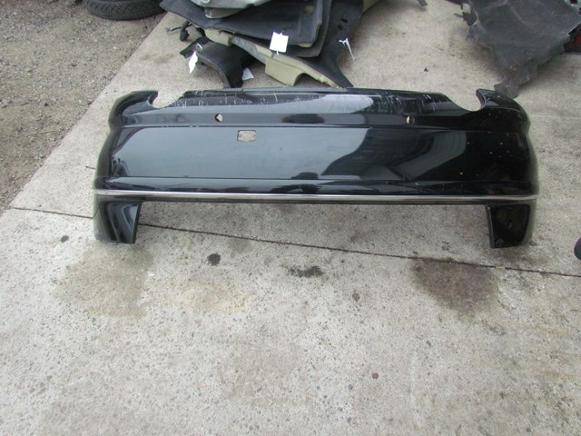 2008 Audi A8L D3 Rear Bumper Cover BLACK