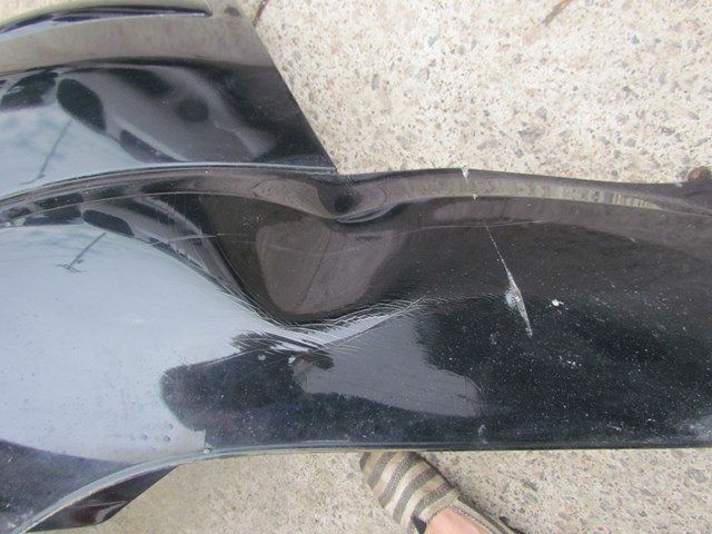 2008 Audi A8L D3 Rear Bumper Cover BLACK