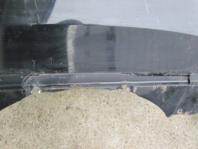 2008 Audi A8L D3 Rear Bumper Cover BLACK