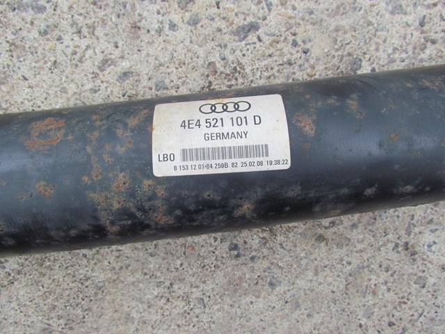 2008 Audi A8L D3 Driveshaft 4E4 521 101 D