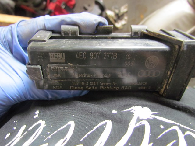 2008 Audi A8L Rear RH Passenger Tire Pressure Sensor TPMS