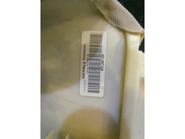 2008 Audi A8L D3 LH Driver Upper B Pillar Trim Panel 4E0 867 239