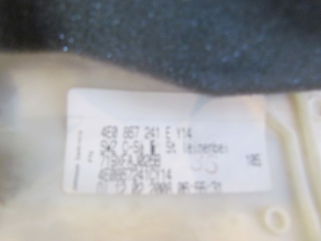 2008 Audi A8L D3 LH Driver C Pillar Trim Panel 4E0 867 241 E