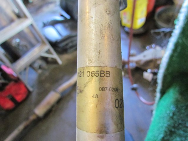 2008 Audi A8L D3 Front LH Driver Coolant Pipe 079 121 065BB