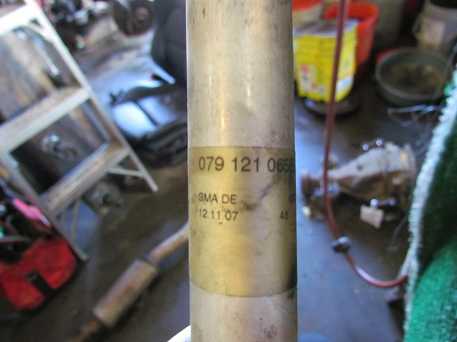 2008 Audi A8L D3 Front LH Driver Coolant Pipe 079 121 065BB