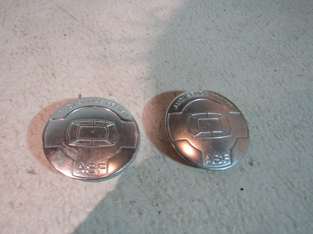 2008 Audi A8L D3 Audi Space Frame Badges Emblems (2)