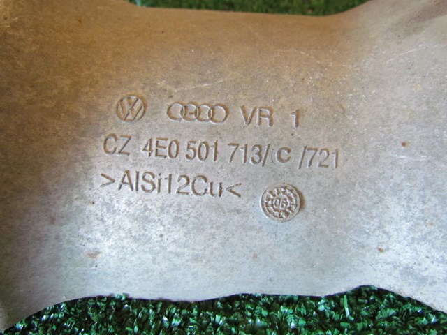 2008 Audi A8L D3 Rear LH Driver Axle Shield 4E0 501 713