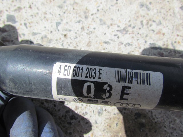 2008 Audi A8L D3 Rear RH Passenger Axle Shaft 4E0 501 203 E