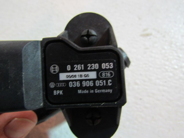 2008 Audi A8L Vacuum Intake Manifold Pressure Sensor
