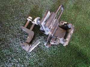 2008 Audi A8L D3 Rear LH Driver Door Hinges