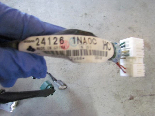 2009 Infiniti G37 Sedan Rear LH Driver Door Wiring 24126 1NA0C