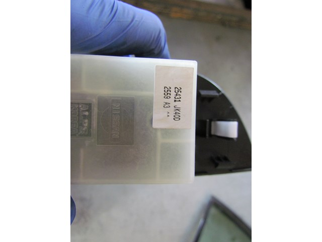 2009 Infiniti G37 Sedan Rear LH Driver Door Switch 25431 JK40D