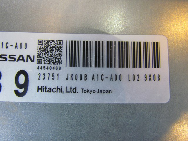 2009 Infiniti G37 Sedan VVEL Control Module 23751 JK00B