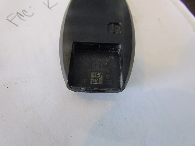 2009 Infiniti G37x Sedan Intelligent Key Fob