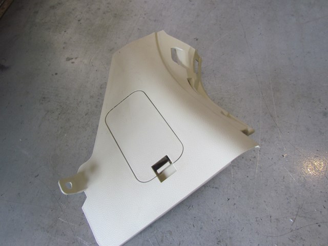 2009 Infiniti G37 Coupe LH Lower Kick Panel-Wheat- 66901JK65A