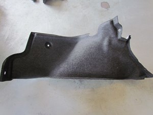 2009 Infiniti G37 Coupe LH Driver Trunk Quarter Carpet