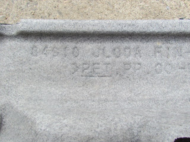 2009 Infiniti G37 Coupe Trunk Finish Moulding 84910 JL00A